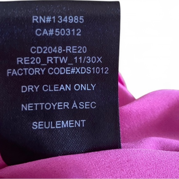 For Love & Lemons Elegant Pink Ruched Puff‎ Sleeve Mini Dress Womens Size XS/S - Picture 7 of 8